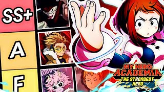 My Hero Academia The Strongest Hero: Tier list de melhores personagens -  Millenium