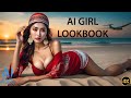 4k ai art lookbook of ai girl  glamour galore of sensual uzbekistani girl