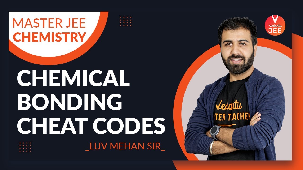 Master JEE Chemistry Chemical Bonding Cheat Codes by Luv Mehan Sir