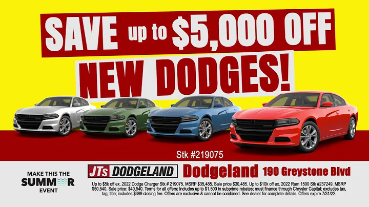 JTs Dodgeland - July 2022