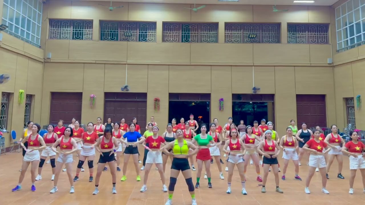 CLB AEROBIC ĐA SỸ ( Thuỷ Nguyễn) | Giật chậm music Nơi vực nơi trời