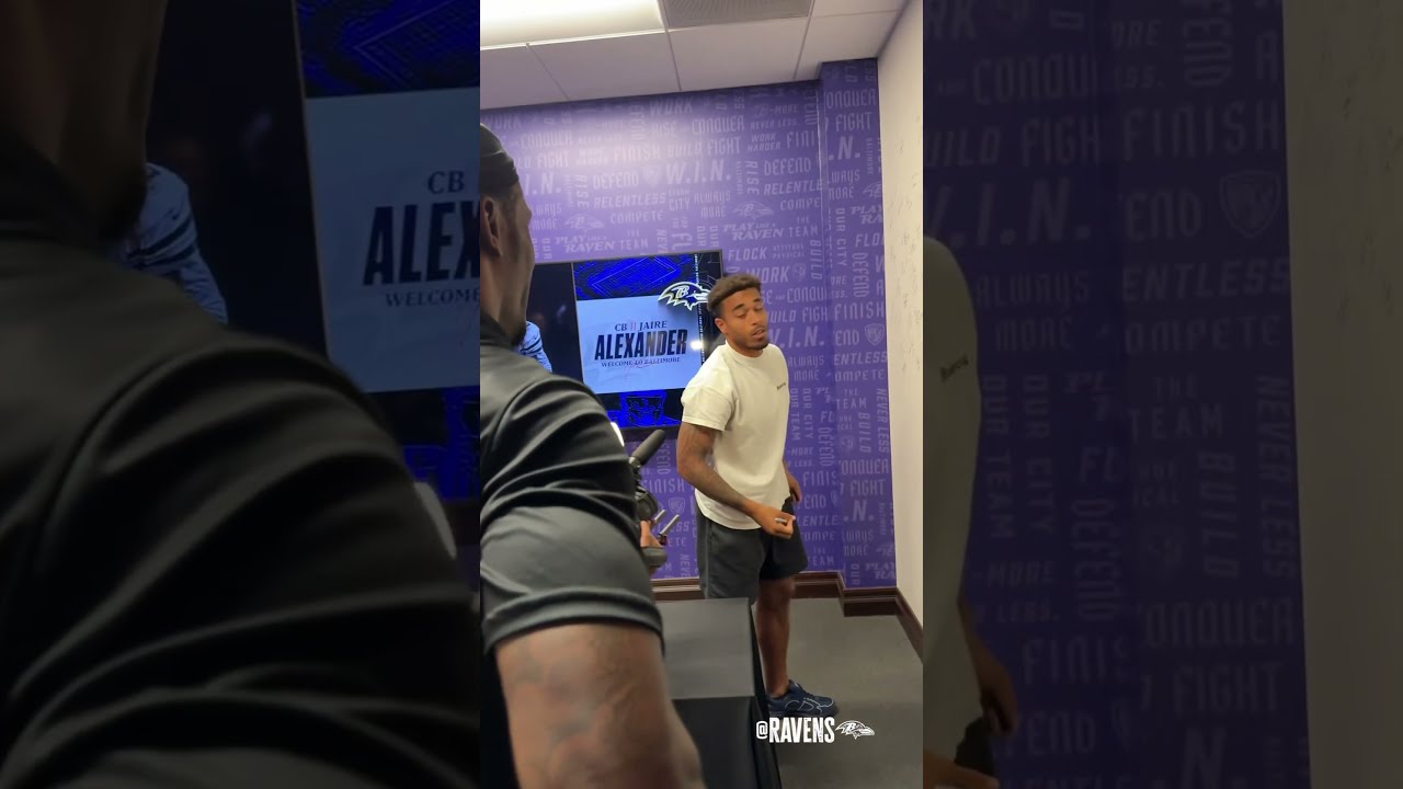 Lamar Jackson Welcomes Jaire Alexander To The Ravens 