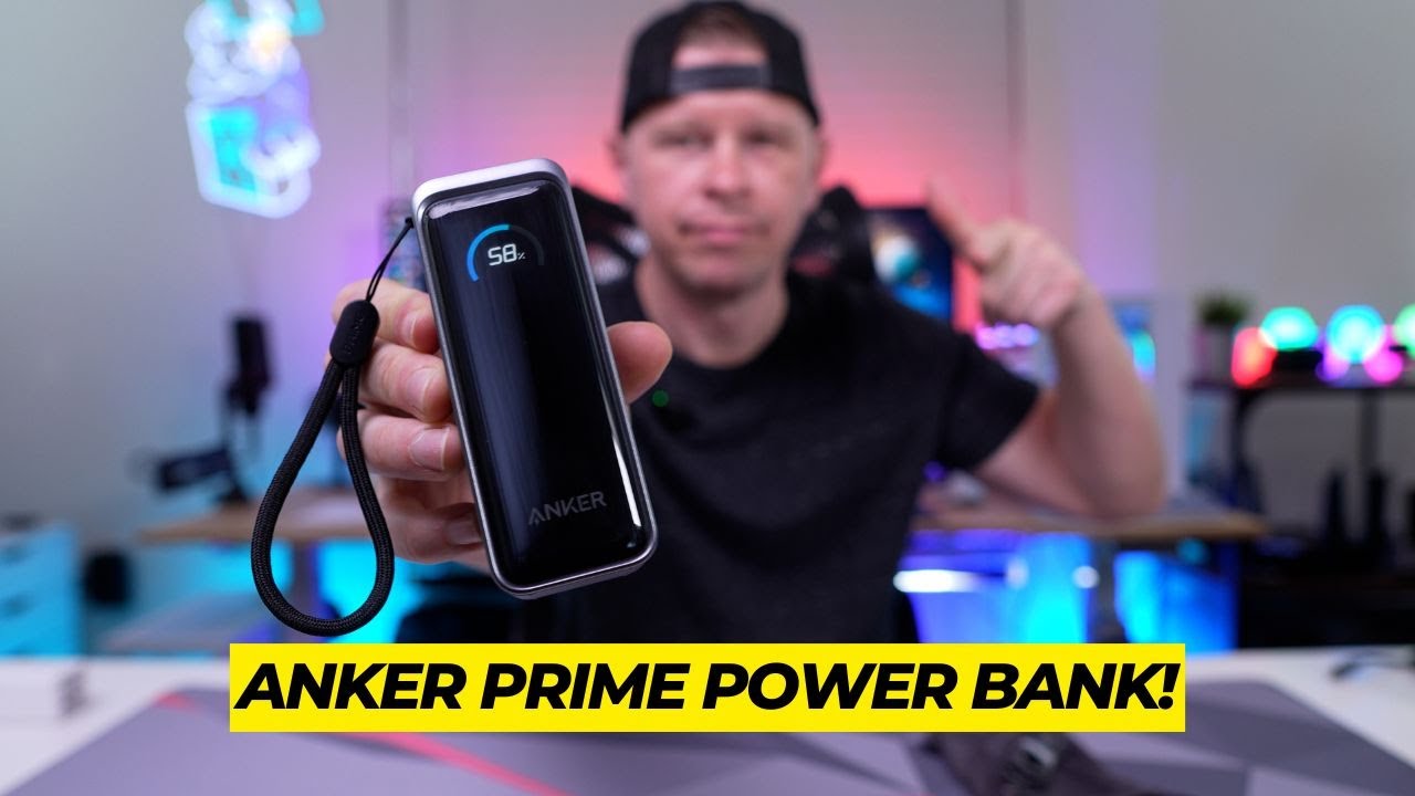 Anker Prime 9600mAh Power Bank Review - YouTube