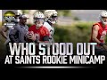 Breaking down saints rookie minicamp on fuagas shift rattlers day  more  inside black  gold