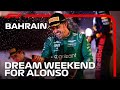 Fernando alonsos dream weekend  2023 bahrain grand prix