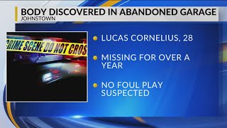 Body found in garage identified as missing Johnstown man