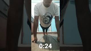 Midterm Exam Video Return Demo: 25 counts push ups in 1 minute