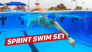 Try This Sprint Swim Workout