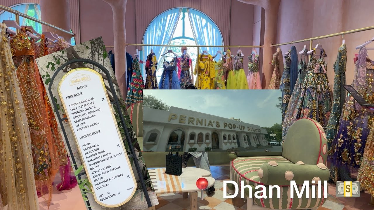 WEDDING SHOPPING 🛍️ 🤑 | Dhan mil vlog | Exploring Designers | Chattarpur 👀💄📍