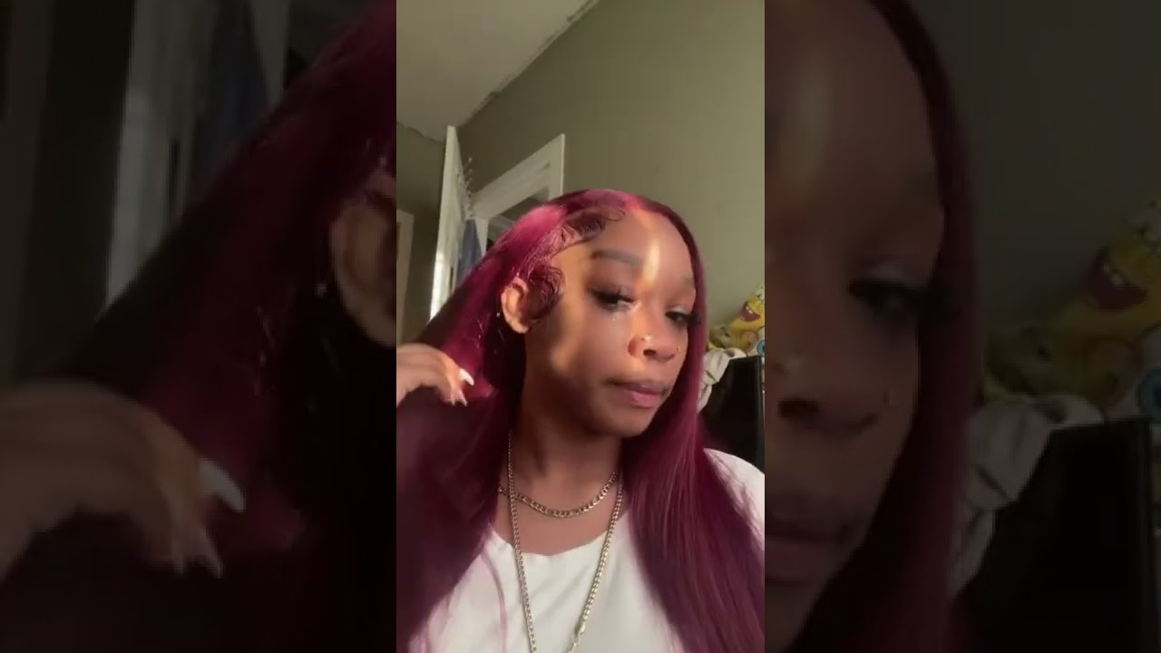It’s The NEW IT GIRL Color!!! 99J Burgundy Lace Wig Install FT KLAIYI HAIR