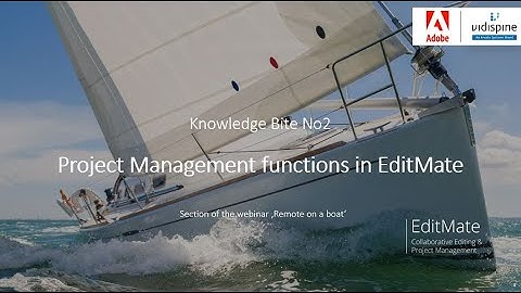 Product Management Functions in EditMate