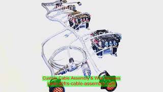 DF49-20P-shl Micro Coaxial Cable Conjunto DF49-20P 0,4SD Cianos coaxiais extremamente finos