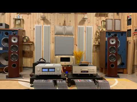 Video Luxman 509FSE ( Silver ) & B&W 804 D3 Rosenut - youtube