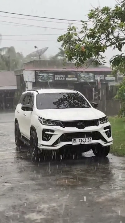 Naik fortuner legender   hujan by @Morgan.2gd😈🦑‼️
