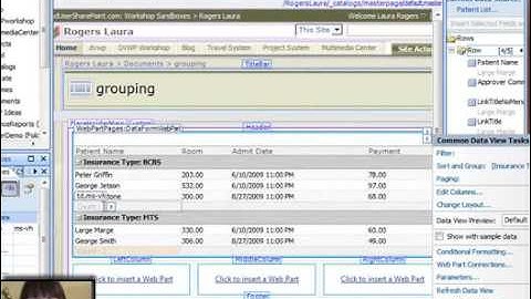Data View Web Part - Grouping part 2