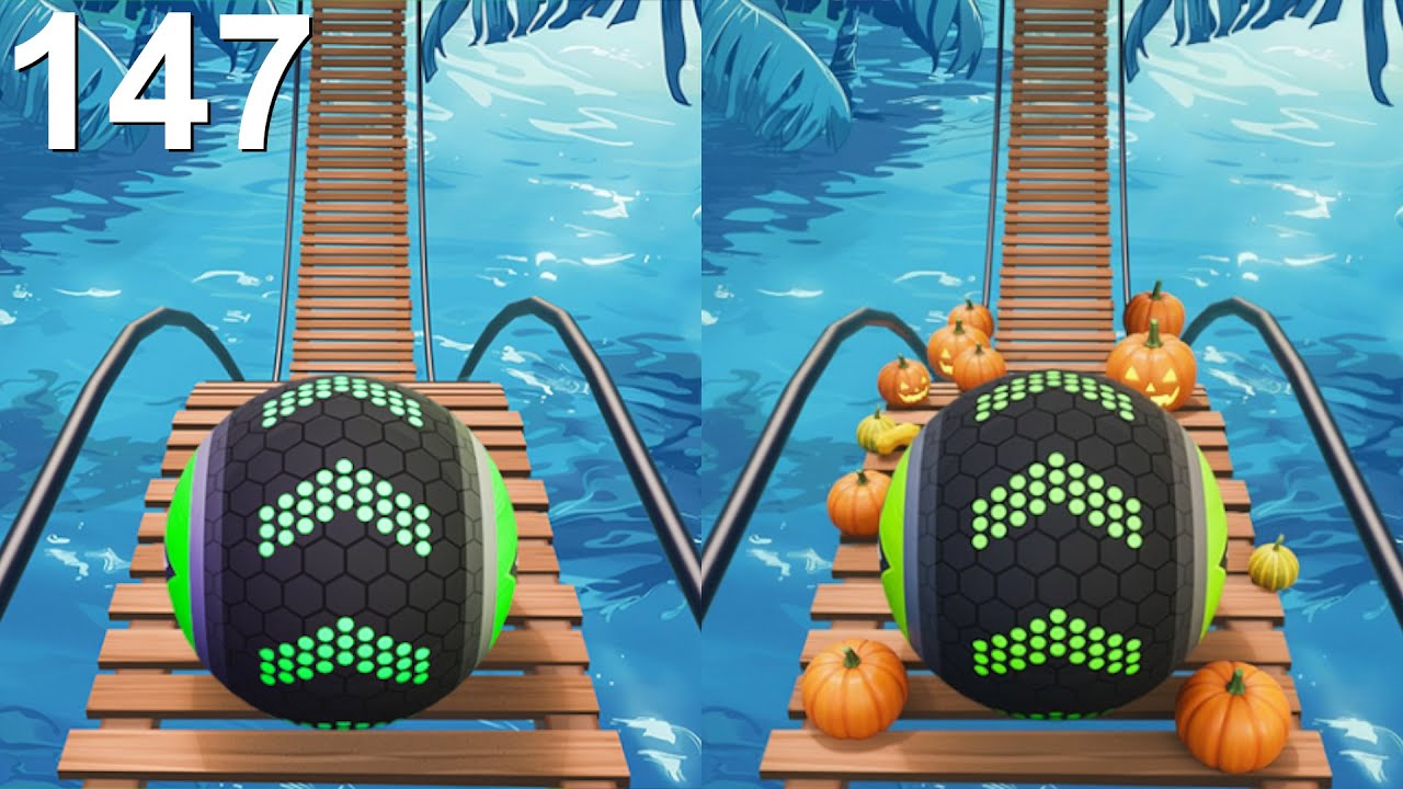 Скоростной забег Going Balls, забавные фейлы на всех уровнях, сложные уровни для Android и iOS 147