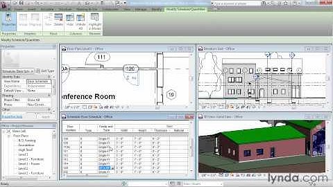 0102 Working in one model with many views - Tutorial Revit