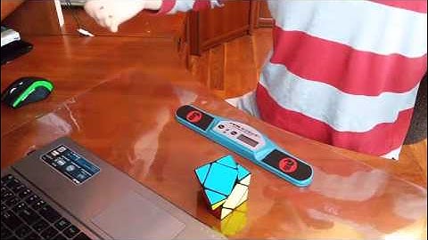 Skewb U perm executed in 0.66 twice