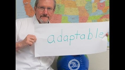 2013 Project Based Learning Week - #PBLWeek - Adaptable