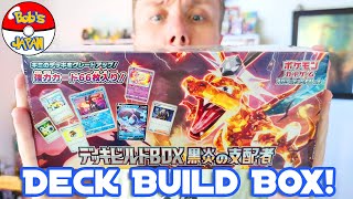 This is how you build up your ULTIMATE POKEMON CARD DECK! Deck Build Box for Obsidian Flames!