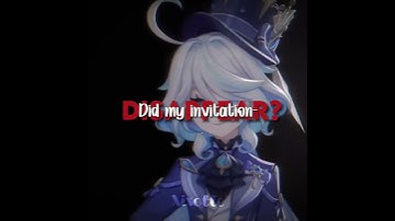 Furina edit || part 1 of @Ankiii3 mep || pity party