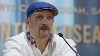 Oleksandr Usyk pictures from after Tyson Fury and Anthony Joshua fights speak volumes