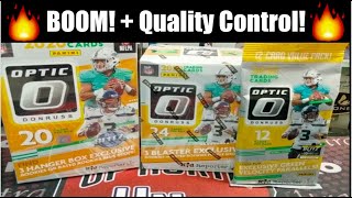 2020 Optic Football Blaster Hanger and Value Pack Break ** BOOM! + "What?" Quality Control! **