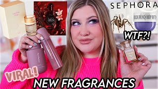 I TRIED ALL THE *NEW VIRAL* FRAGRANCES FOR 2024!