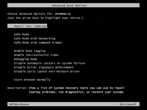 How to Enable F8 Safe Mode Boot Menu in Windows 10