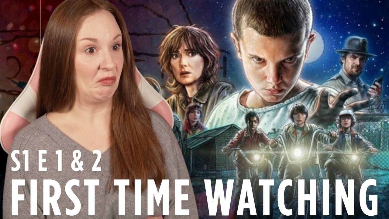 Начинаю смотреть «Очень странные дела» впервые! * ПЕРВЫЙ ПРОСМОТР * РЕАКЦИЯ И КОММЕНТАРИИ
