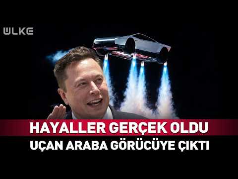 Hayaller Gerçek Oldu Uçan Araba Görücüye Çıktı