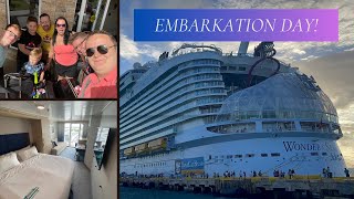 Wonder of the Seas | Western Caribbean | Embarkation day!