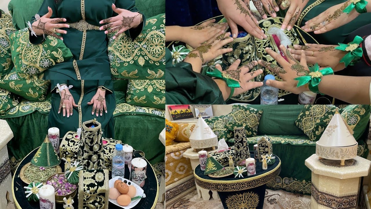 وأخيرًا شاركت معاكم حفل خطوبتي💍يوم الحناء