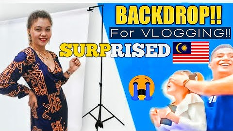 HOW TO DESIGN A SMALL SPACE YOUTUBE FILMING DIY BACKDROP(You need to know About)