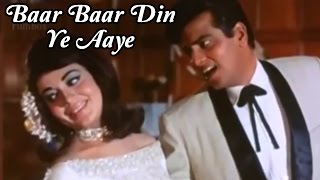 Video thumbnail of "Baar Baar Din Ye Aaye – Jeetendra, Babita – Farz"