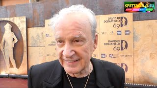 Giorgio Moroder intervista David di Donatello 2024 «Fellini non mi avrebbe voluto, sono in pensione»
