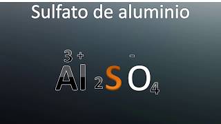Fórmula Del Sulfato De Aluminio