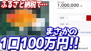 ふるさと納税してみたら、驚天動地のヤツがいた！？
