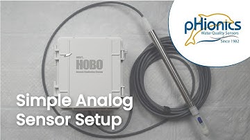 pHionics STs Series™ Setup with HOBO RX3000