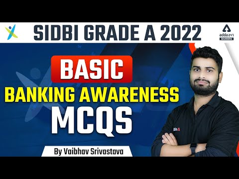 SIDBI GRADE A | BASIC BANKING AWARENESS MCQS | BY VAIBHAV SRIVASTAVA