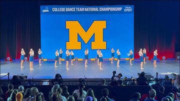 University of Michigan Dance Team Jazz 2025