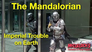 Mandalorian Visits Earth #mandalorian #cosplay #cosplayer