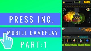 Press Inc. | Hydraulic Press Game! | iOS / Android Mobile Gameplay Part:1 screenshot 1