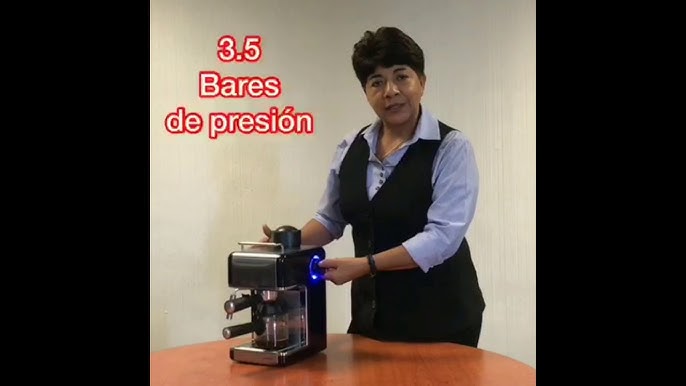 Máquina de Espresso T-Fal 3.5 Bares de Presión Negra