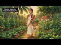 Indian 1990s village Mother Harvests Vegetables for Lunch 🧺🌿 Cozy Village Garden to Kitchen Story