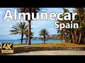 Almuñecar walk Beach | Costa Tropical | Virtual Walk | Andalucia  | 4k 60fps Spain