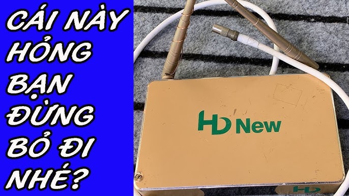 Chế Anteng ĐỂ TRONG NHÀ bằng Smart Box Tivi Hỏng Bỏ Đi Mà Bắt Sóng ...