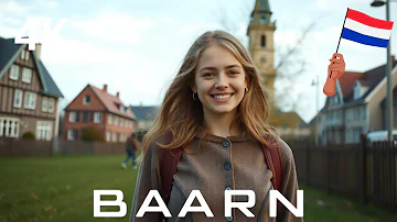 ???? Baarn 4K Walking / The Netherlands /  The Dutch Town with a Royal Touch