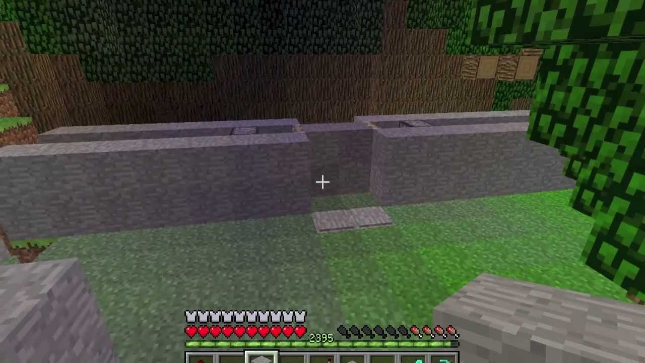 [TUTO] minecraft : comment faire une porte automatique en piston