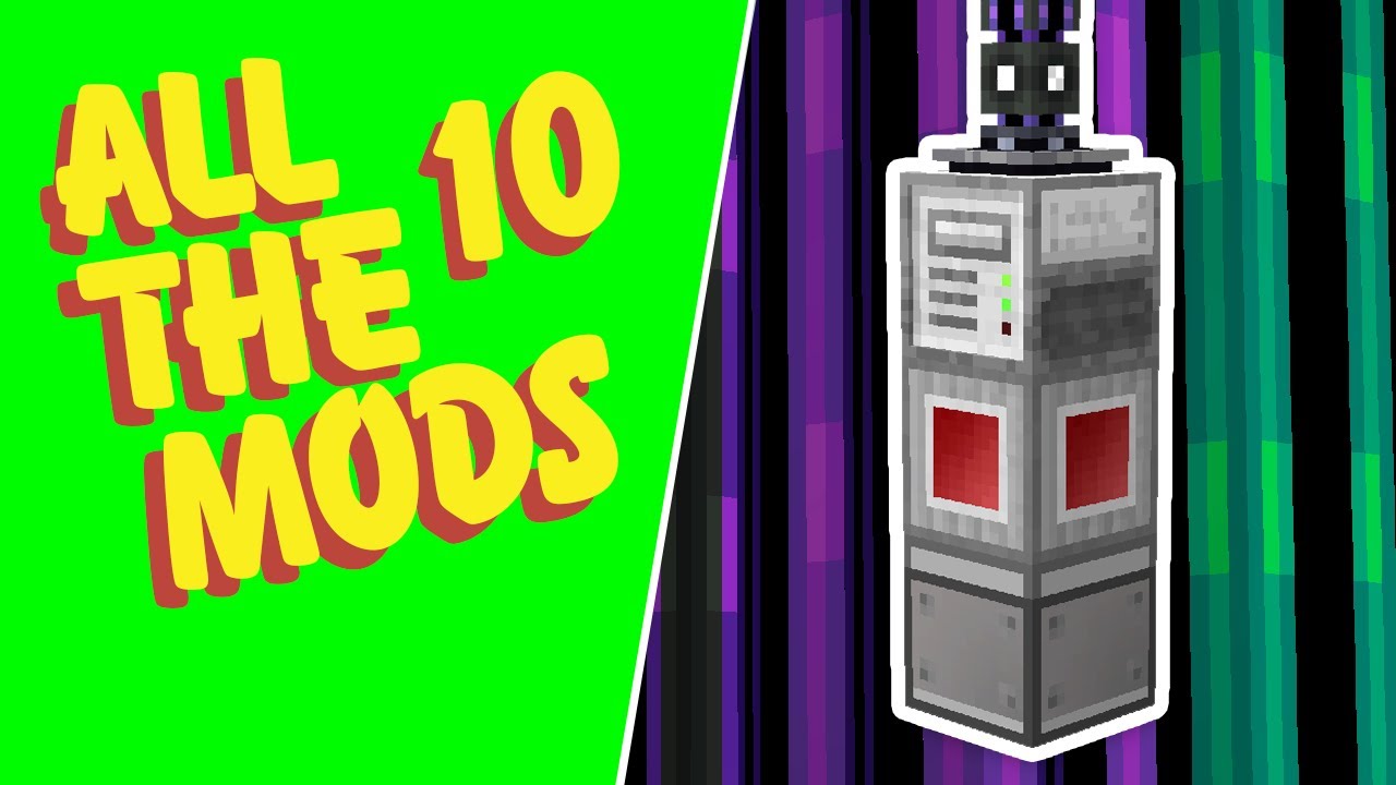 All The Mods 10 EP12 Dimensional Storage with Super Factory Manager ...